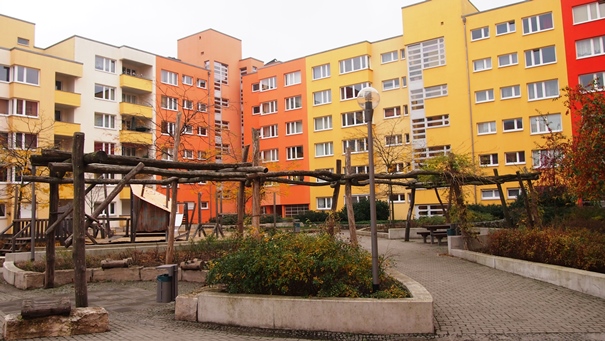 Hinterhof im Brunnenviertel